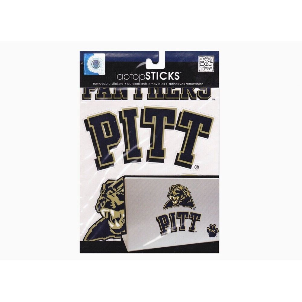 University of Pittsburgh Panthers Laptop Stickers 6.5" x 9.5" Me & My Big Idea